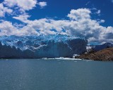 crw_4285 The glacier has advanced to partition the lake into two. The last two times it happened were in 1988 and 2004. As a result, one side of the lake steadily rises and the dam will break at the end of summer.