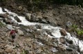 img_3563 The first deep waterfall we had to cross. Almost all of us got our boots wet.