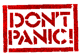 Don't panic! Did you remember to bring your towel?