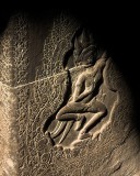 crw_6198 An apsara carving near the south entrance of Angkor Wat.