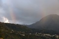 dominica2005-roseau-08 A double rainbow seen from the pier. It lasted barely half a minute.