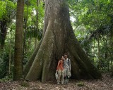 _mg_0984 Serene and me next to a giant ceibal tree.
