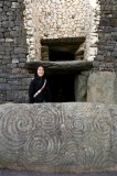 _mg_5869 Serene at the entrance of Newgrange, Bru na Boinne