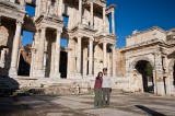 _mg_0114 No one but us at the Library of Celsus in Ephesus. One advantage of travelling off-season